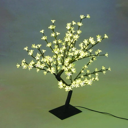 Creative Motion Beautiful Full-Bloom LED Cherry Blossom Tree Table Lamp,Home, Room, Office Decor, Product Size: 13.77" x 17.7" x 13.77"