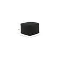 thumbnail image 2 of Safavieh Samuels Boucle Pouf Furn Benches & Ottom, Black, 1' X 1', Square, 2 of 5