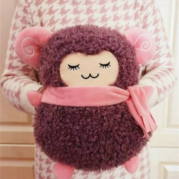 Plush Hand Warmer Wear Resistant Cute Portable Thick Sheep Hand