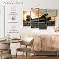 thumbnail image 4 of Elephant Stock Abandoned Old Plane Wall Art - Horizontal Multi Panel Canvas - Living Room Wall Decor - Transportation Multi Panel - Beige And Green Decor - 24" x 14", 4 of 4