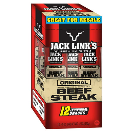 Jack Link's Original Beef Steak (1 oz., 12 ct.)