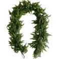 thumbnail image 1 of 5.9 FT Realistic Handmade Christmas Cedar Garland, Artificial Cypress Pine Needles Greenery Garland Ornaments for Mantel Table Stairs Fireplace Winter Holiday Christmas Decor Indoor Outdoor, 1 of 2