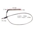 thumbnail image 3 of Cable Piezo Pickup Sunnimix para Guitarras Acústicas de caja, 5 piezas, 2.5 mm, Color plata, 3 of 8
