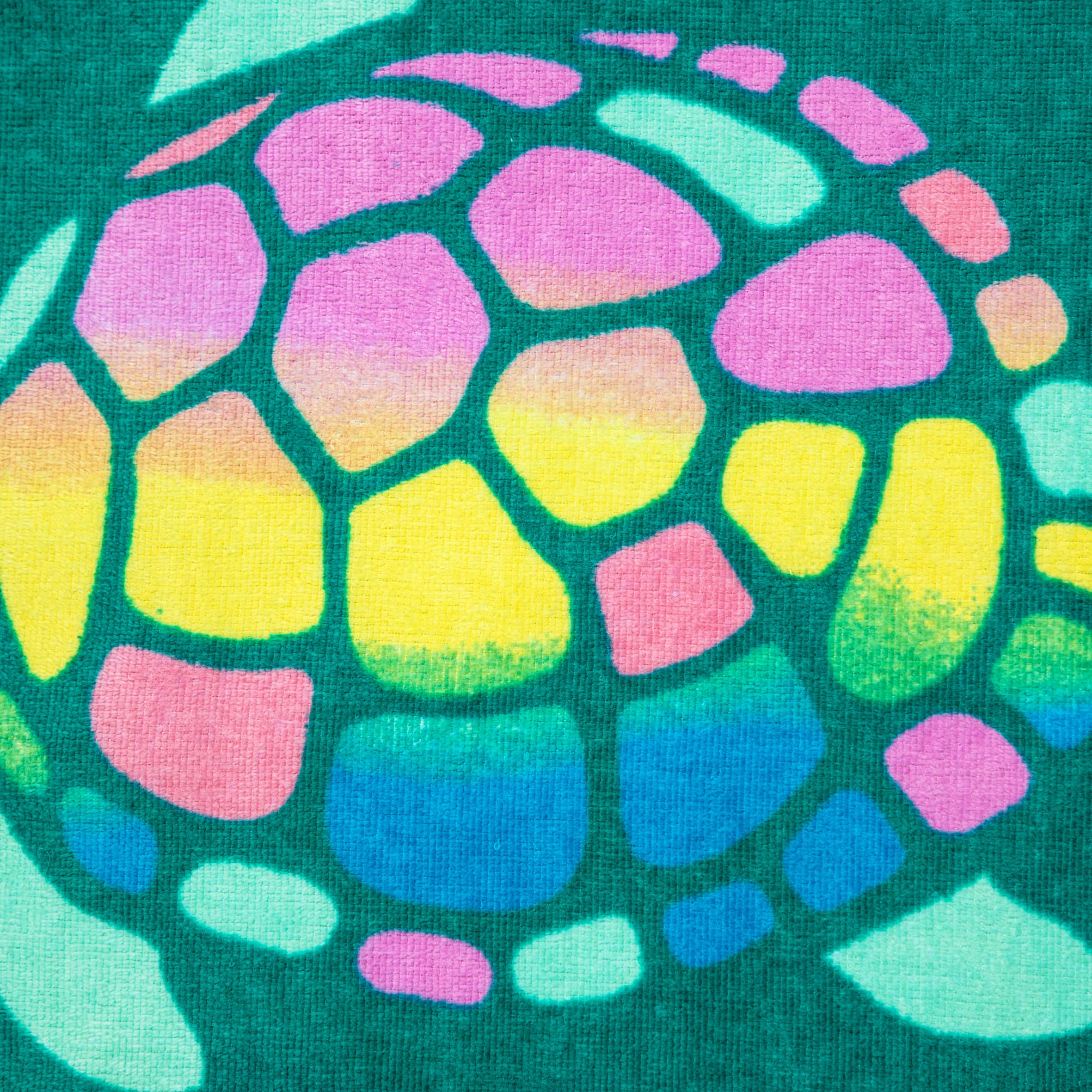 Justice Beach Towel, 100% Cotton, 64 x 34, Turtles