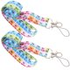 thumbnail image 2 of GOOHOCHY Cordones de tarjeta prácticos, cuerdas antipérdida para teléfono, correas decorativas para teléfono, accesorio para cámara, 2 uds., 2 of 7