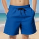 thumbnail image 1 of Bañador de verano para niños, con cintura elástica y forro interior, pantalones de playa, con bolsillo, deportivos informales, de poliéster., 1 of 9