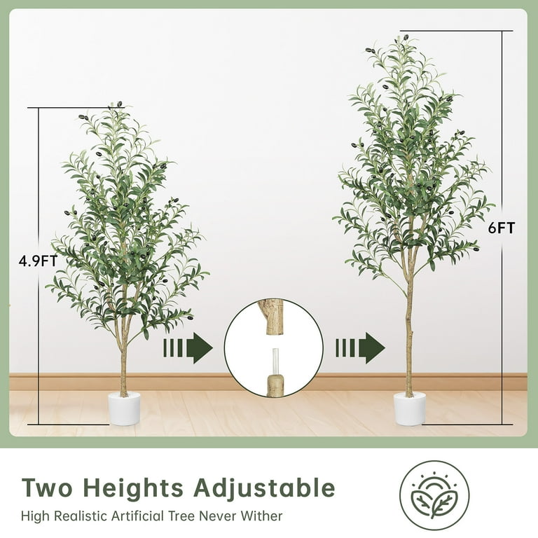 Aazon.co: Faux Olive Tree Artificial Indoor 6FT, Artificial Tree Fake Aazon.co: Faux Olive Tree Artificial Indoor 6FT, Artificial Tree Fake