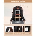 thumbnail image 7 of LOVEVOOK Travel Backpack Carry on Flight Approved 40L,Waterproof TSA Travel Essentials Personal Item Backpack for Women Men,Carry on Luggage Suitcase Travel Bag for Airplane with 3 Packing Cubes, 7 of 7