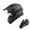 Z Bundle Matt Black, variant on 1Storm Adult Motocross Helmet BMX MX ATV Dirt Downhill Mountain Helmet SC09S Monster Shark Orange; + Goggles + Skeleton Orange Glove Bundle