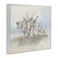 thumbnail image 3 of Stupell Industries Soft Blended Spiky Seashell White Framed Giclee Art design by JJ Design House LLC, 11 x 14, 3 of 8