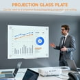 thumbnail image 7 of Glass Dry Erase Board with Magnets & Markers, Frameless Magnetic Whiteboard for Wall, Stain Resistant, Easy Clean, for Office, Home, Classroom, 7 of 7