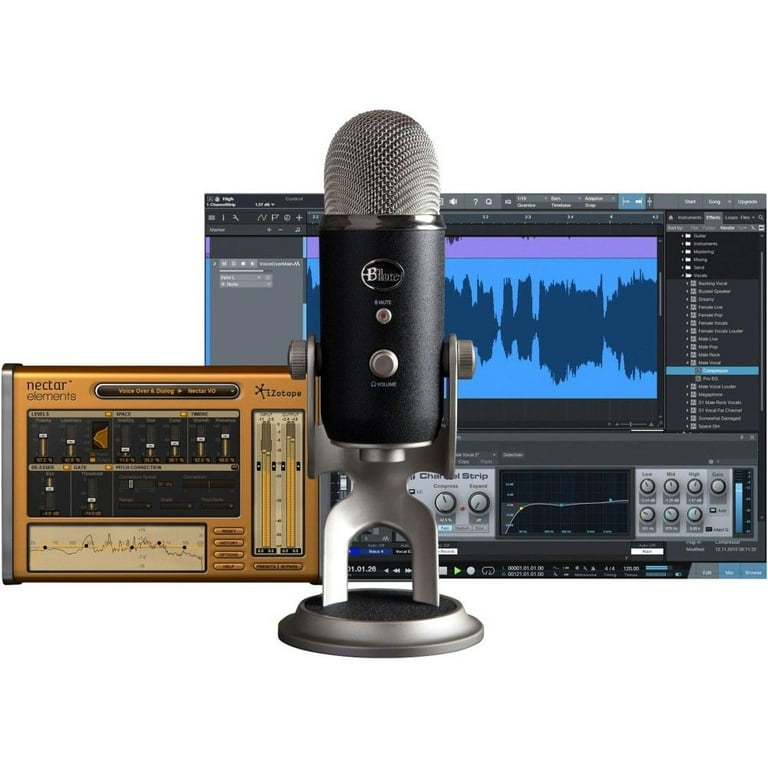 Blue YETI PRO STUDIO マイク Blue Yeti Pro Studio USB Recording Microphone+Boom Arm+