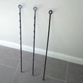 thumbnail image 3 of 12 Clips Single Strip Clipper Display Rack in Black with Suction Cups - Box of 3, 3 of 5
