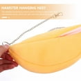 thumbnail image 2 of Milisten 1 Pc Hamster Accessory Lint Yellow Simple Design Swing Bed, 2 of 7