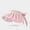 Pink, variant on Ponytail Hat For Women Summer Sun Cap Roll-Up Beach Trendy Hat Packable Foldable Travel Straw Visor