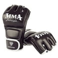 thumbnail image 1 of Guantes De Boxeo Guantes de boxeo de medio dedo, equipo deportivo transpirable de PU portátil (negro L) Likrtyny  Para Estrenar, 1 of 9