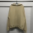 thumbnail image 3 of Sudadera con capucha de gran tamaño para hombre y mujer, suéter de lana de alta calidad, color liso, temporada 6, 2021FW, 1:1, KANYE West, 3 of 5