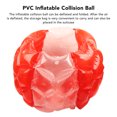 thumbnail image 3 of Inflatable Bump Ball 90x80cm For Outdoor Activities, Durable PVC, Streamlined Design, 3 of 8