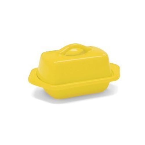 Chantal Ceramic Mini 1/2 Stick Butter Dish Canary Yellow