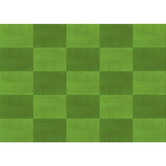 Ahgly Company Indoor Rectangle Patterned Seaweed Green Area Rugs, 8' x 10'