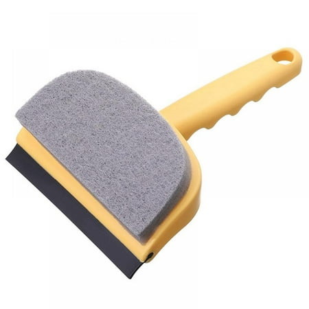 

Multi-functional Window Cleaner Brush Glass Scraper Bathroom Wiper Wall Tile Decontamination Brush With Handle Cleaning Tools