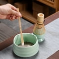 thumbnail image 4 of OIUR Bamboo Matcha Whisk with Tea Pick Teaspoon Handmade Traditional Japanese Chasen Stirring Brush for Matcha Tea Natural Bamboo Matcha Stirrer Unique Gift, 4 of 7