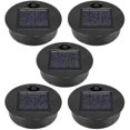 thumbnail image 1 of 5 Pack Replacement Solar Light Parts(top Size 2.76 Inches, Bottom Size 2.36 Inches),7 Warm White Led Waterproof, 1 of 5
