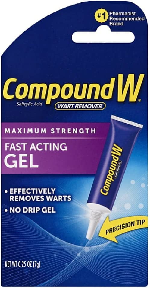 Compound W Maximum Strength, Fast-Acting Gel 0.25 oz