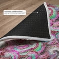 thumbnail image 6 of Addison Rugs Dream Shag Premium Machine Washable Transitional Mosaic Waves Raspberry Rectangle Rug, 5' x 7'6", 6 of 8