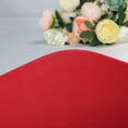 Efavormart 10 PCS Satin Rosette Red Stretch Banquet Spandex Chair Cover Dinning Event Slipcover ...