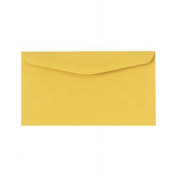 LUXPaper #6 3/4 Regular Envelopes, 3 5/8 x 6 1/2, Goldenrod, 500/Pack