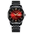 thumbnail image 1 of Reloj de hombre con correa de acero, luminoso, resistente al agua, reloj de hombre de negocios, reloj de cuarzo de moda, 1 of 6