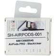 thumbnail image 2 of ShellBox Étui pour Apple AirPods Pro - Noir / Transparent, 2 of 2