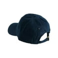 thumbnail image 4 of Kids Cotton Twill Solid Color Summer Baseball Cap, Navy Blue, 4 of 4