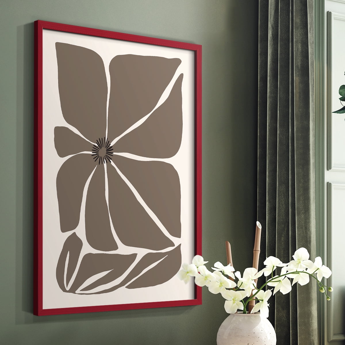 Matisse CCXXXV in Solid Wood 11 x 14 Framed Print