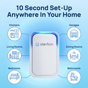 Clarifion Air Ionizer for Home - Negative Ion Filtration System