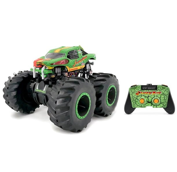 New Bright (1:10) Snake Bite Radio Control Monster Truck with Lights, Sounds and Vapor  61061U Child