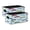 Car Play, variant on 2 Pack Foldable Felt Storage Cubes 10.1×6.3×4.7in Open Home Storage Bins for Organizing Shelf, Blue Sea Printed