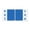 Blue, variant on Portable Silicone Kids Fidget Toy Trading Mat with Check Reject Plus Trade Zones for Interactive Tabletop Playmat, Army Green, 1 Pack