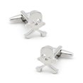 thumbnail image 1 of Gemelos con forma de calavera de Halloween para hombre, diseño de calavera puntiaguda, 1 of 3