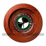 Dal Negro Montecarlo 50cm Mahogany Roulette Wheel with Precision Bearing Mechanism (Quadratto style)