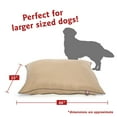 Majestic Pet Super Value Machine Washable Pet Dog Bed, Large, Khaki