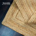 thumbnail image 3 of Homespice George Natrual 8x10' Braided Rug for Rustic Home Decor, Enhance Your Home's Aesthetic with Natural Jute Rug, 3 of 5