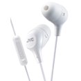 thumbnail image 1 of Auriculares JVC Marshmallow Memory Foam con micrófono HAFX38MW, color blanco, 1 of 8