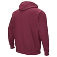 thumbnail image 3 of Men's Colosseum  Maroon Elon Phoenix Arch & Logo Pullover Hoodie, 3 of 3