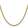 thumbnail image 4 of 10k 3mm Regular Rope Chain, 4 of 11