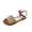 A Beige, variant on Womens Sandals Summer Casual Closed Sandals Women Fashion Women Casual Round Head Comfy Sandals Beach Casual Shoes Brown 36