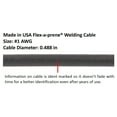 thumbnail image 5 of 300 Amp Welding Lead Extension - Dinse 35-70 Male/Female Connector - #1 AWG cable (25 FEET), 5 of 5