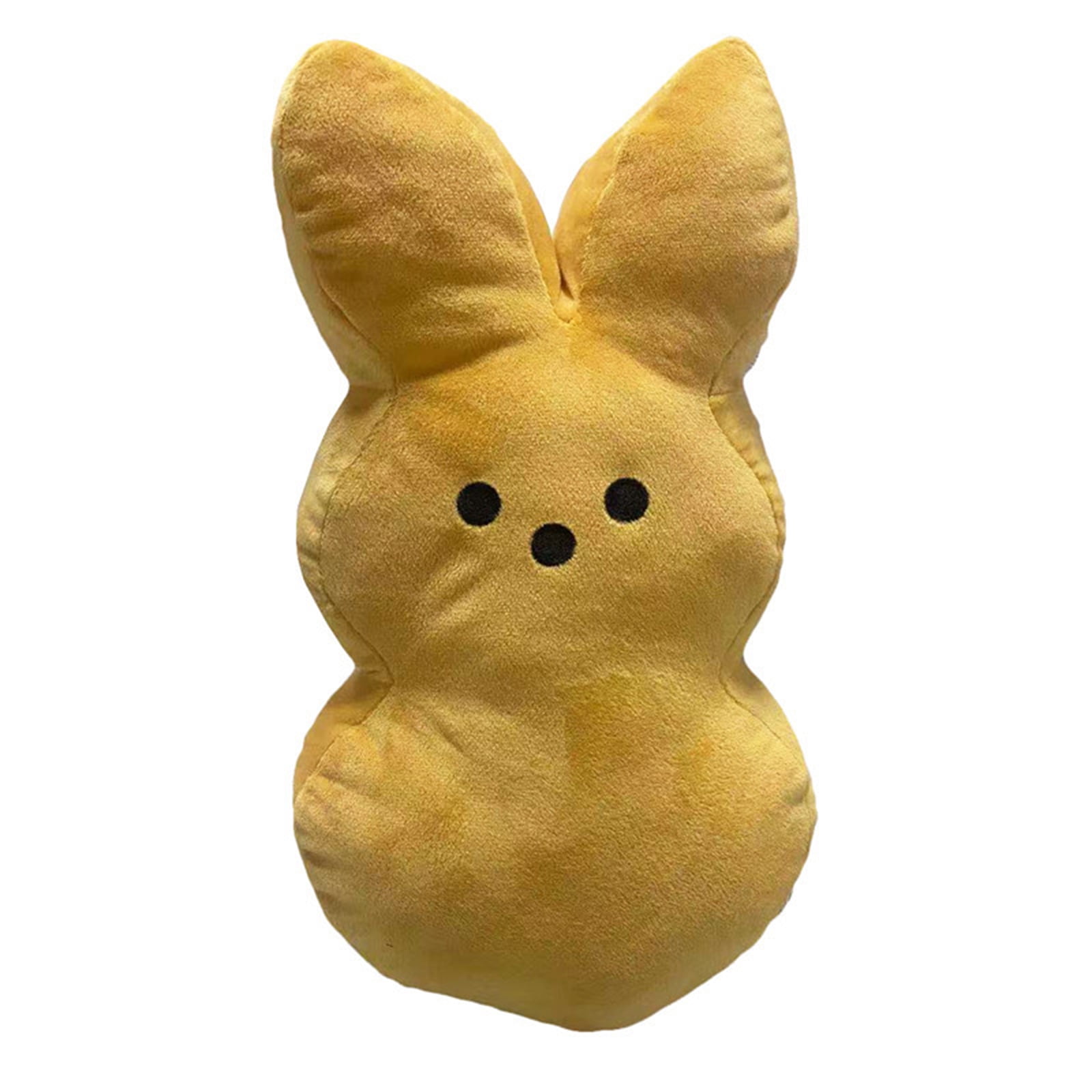 Easter Bunny Plush Toy Dark Yellow 15 Easter Bunny Pillow Cute Plush