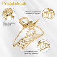 thumbnail image 3 of 4 Pack Metal Hair Claw Clips, 3 of 5